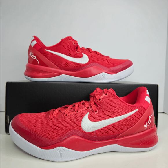 Nike Kobe 8 Protro University Red/White Size 7 Men Basketball Shoes main image 5